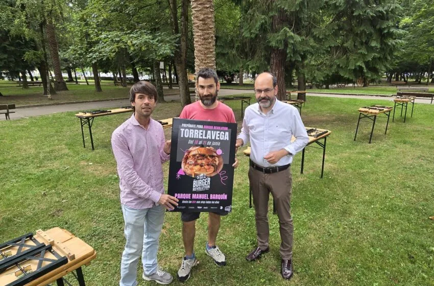 Noticias de Cantabria | El Cántabro | Burger Revolution llenará de gastronomía y ocio familiar el Parque Manuel Barquín del 18 al 21 de junio