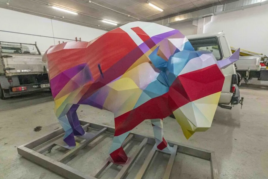 Noticias de Cantabria | El Cántabro | El arte urbano internacional de Claudia Walde (MadC) en Torrelavega
