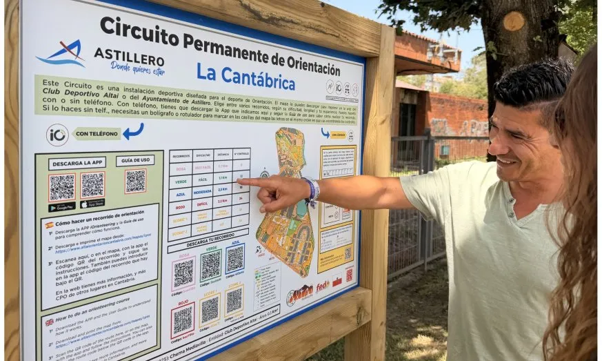 Noticias de Cantabria | El Cántabro | EL PARQUE DE LA CANTÁBRICA SUMA UNA NUEVA PROPUESTA DE OCIO SALUDABLE CON UN CIRCUITO PERMANENTE DE ORIENTACIÓN