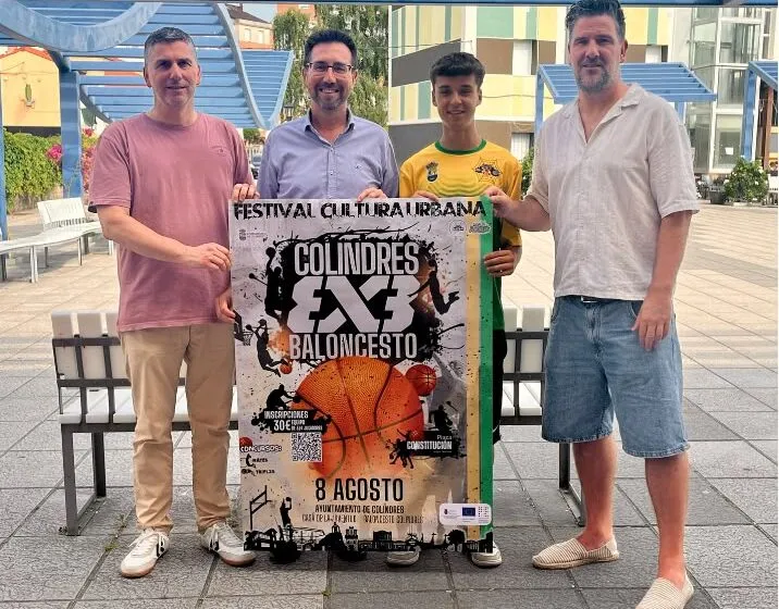 Noticias de Cantabria | El Cántabro | Colindres celebra la tercera edición del Festival Urbano con el Torneo de Baloncesto 3×3