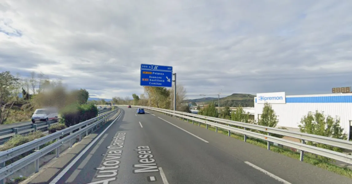 Noticias de Cantabria | El Cántabro | El nuevo acceso a Polanco desde la Autovía de la Meseta (A-67) se pondrá en funcionamiento el próximo miércoles 17 de junio.