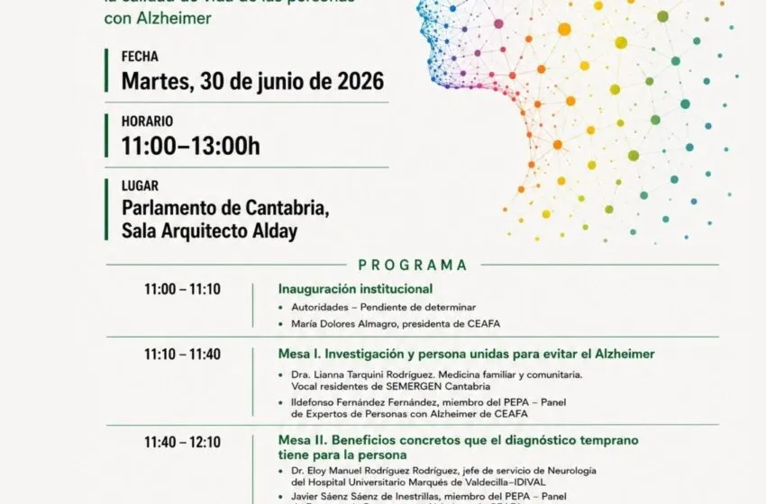  Santander reúne a expertos y pacientes para analizar el nuevo escenario del Alzheimer y la importancia del diagnóstico precoz