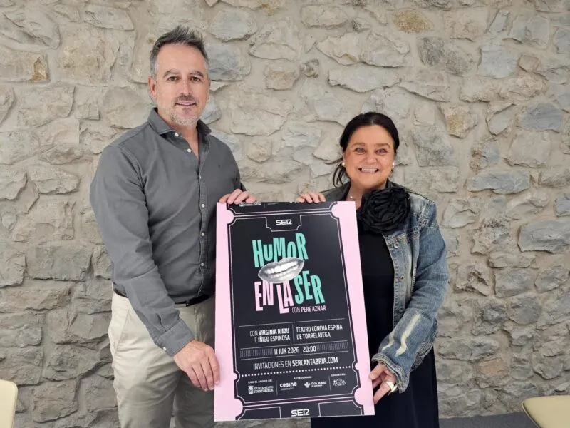 Noticias de Cantabria | El Cántabro | El TMCE acogerá el 11 de junio la Gala ‘Humor en la SER’ con Pere Aznar, Virginia Riezu e Iñigo Espinosa