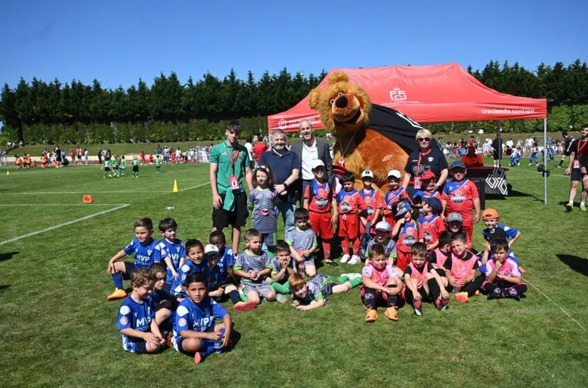  Cerca de 600 niños y niñas participan en la fiesta de fin de temporada del evento deportivo ‘Chupetines’