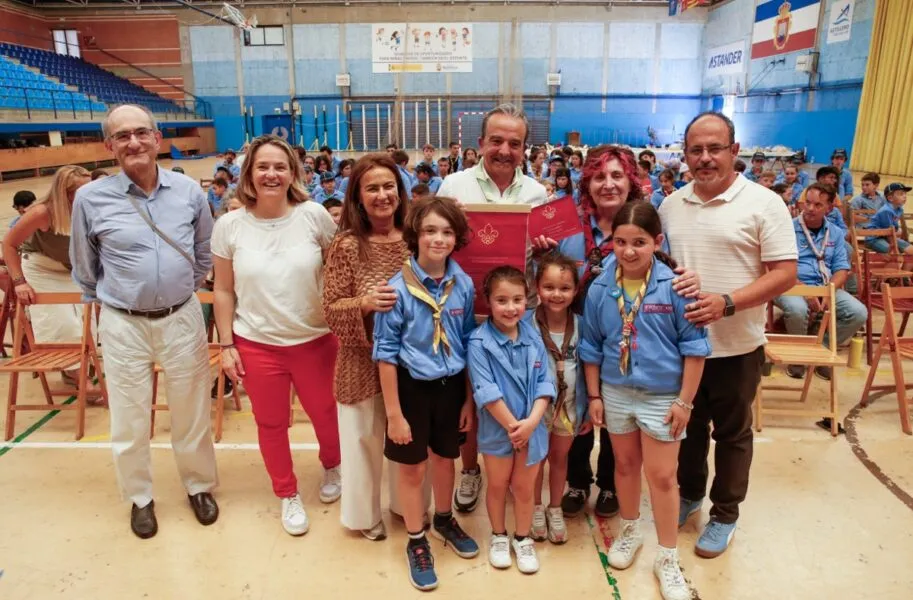 La consejera de Juventud durante su asistencia al Festival Regional Scout