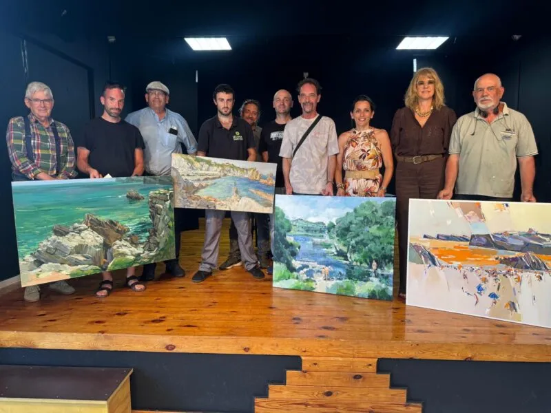 Noticias de Cantabria | El Cántabro | Aitor Burgos Sanz gana el X Concurso de Pintura Rápida Costa Quebrada