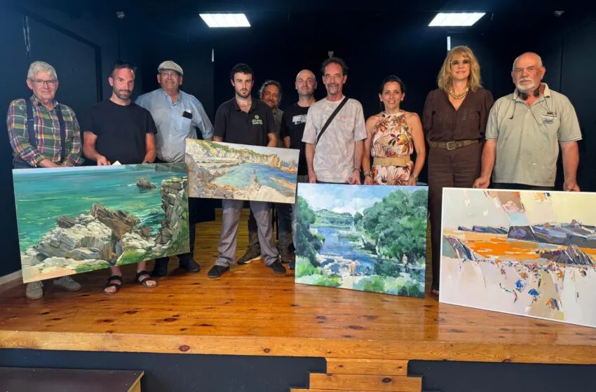 Aitor Burgos Sanz gana el X Concurso de Pintura Rápida Costa Quebrada