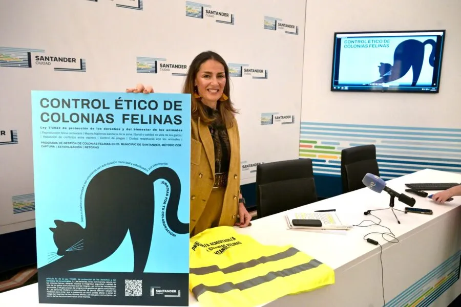 Noticias de Cantabria | El Cántabro | Ayuntamiento y Asociación Vecinos del Gato seguirán colaborando en la gestión de colonias felinas