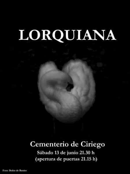 Noticias de Cantabria | El Cántabro | Ciriego acogerá este sábado ‘Lorquiana’, un recorrido escénico inspirado en el universo de Lorca