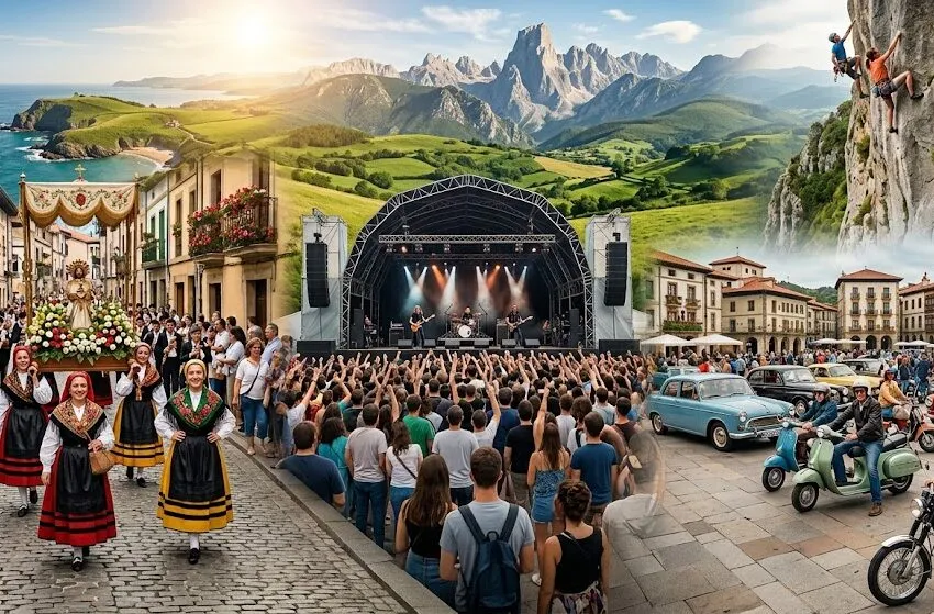 Noticias de Cantabria | El Cántabro | Cantabria arranca junio con una intensa agenda de ocio: festivales tradicionales, motor clásico y grandes conciertos