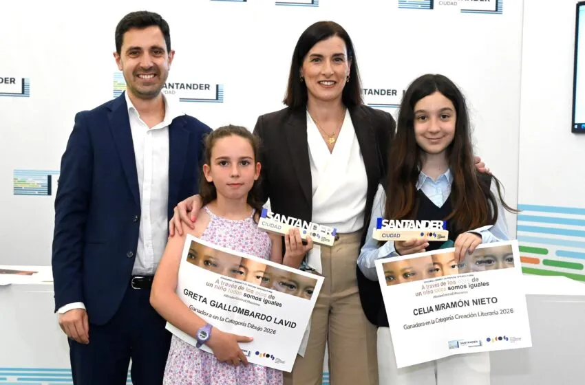 Noticias de Cantabria | El Cántabro | Greta Giallombardo y Cecilia Miramón ganan el concurso ‘A través de los ojos de un niño'