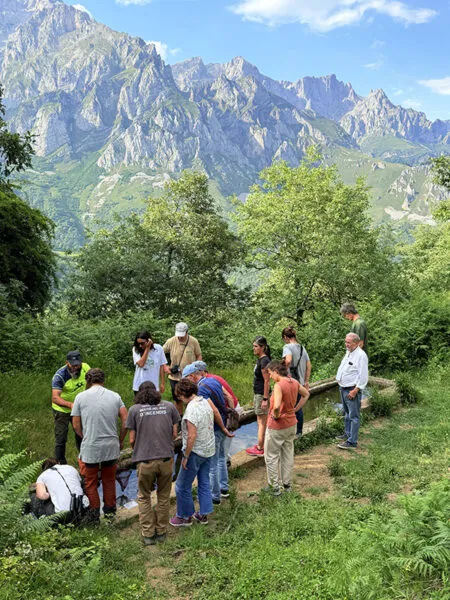 Imagen de una de las actividades organizadas en las jornadas técnicas del programa Steps for Life. (Foto: Gobierno de Cantabria)