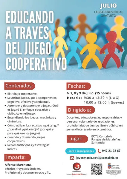 El curso se enmarca en la programación formativa de la Escuela Oficial de Tiempo Libre para este año.