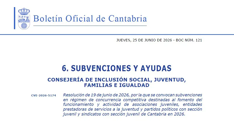 El plazo de presentación de solicitudes es de 20 días hábiles.
