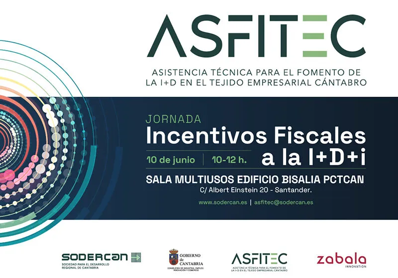  SODERCAN organiza una jornada sobre incentivos fiscales a la I+D+i para ayudar a las empresas a optimizar su inversión en innovación