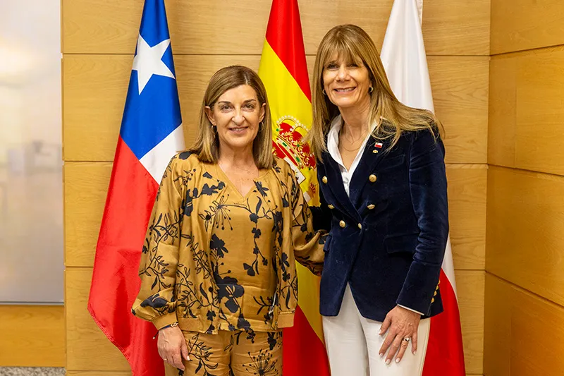 María José Sáenz de Buruaga y Ximena Rincón (FOTO: Miguel López)