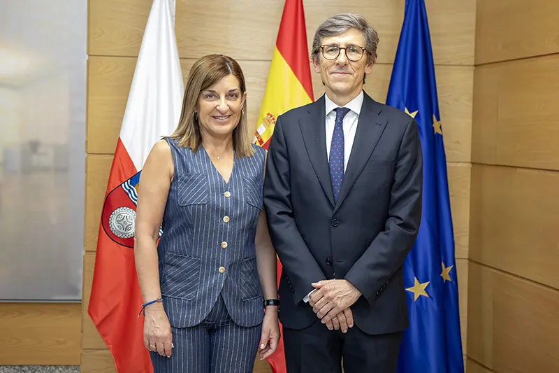 María José Sáenz de Burauga y José Arsuaga (FOTO: José Cavia)