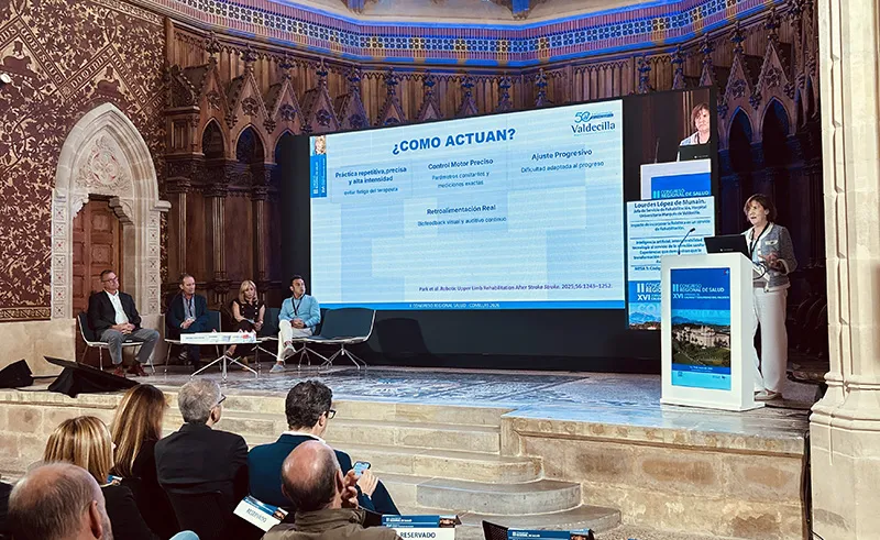 Imagen de una de las sesiones del II Congreso Regional de Salud (Foto: Gobierno de Cantabria)