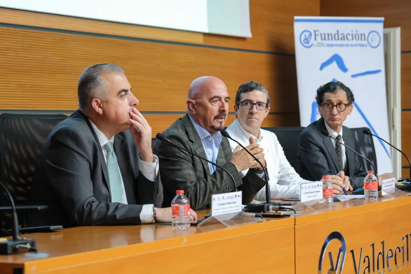 De izq. a dch.: Roberto Media, César Pascual, Félix Rubial y Alfredo Álvarez. (Foto: Raúl Lucio)