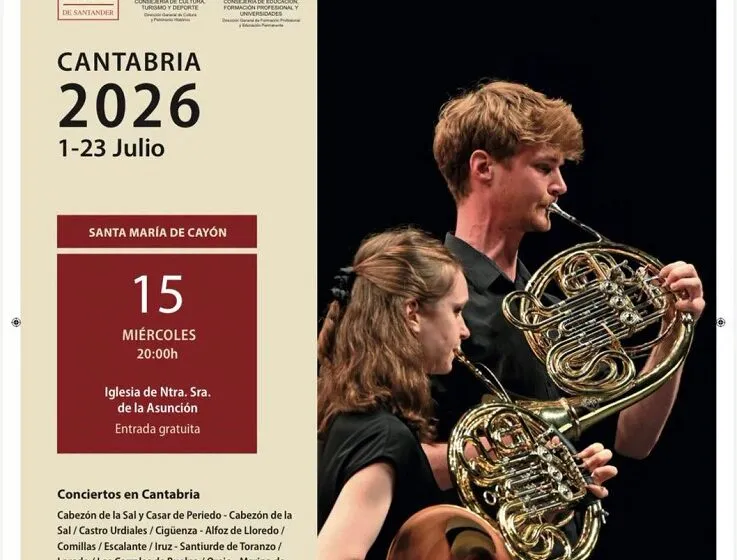  La música vuelve a emocionar en Santa María de Cayón este miércoles 15 de julio