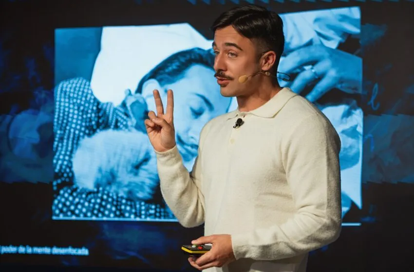 Noticias de Cantabria | El Cántabro | Simmon Said protagoniza una charla sobre arte y creatividad en la sede de Camargo