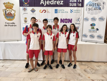  María Sáez y Jesús Gil, alumnos de la Escuela municipal de ajedrez, oro y plata con la cántabra el Campeonato de España de selecciones autonómicas