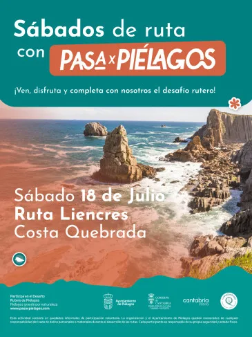  Costa Quebrada, última propuesta de los “Sábados de ruta” del Ayuntamiento de Piélagos para el 18 de julio