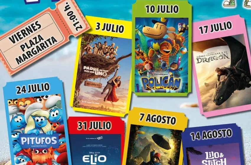 Noticias de Cantabria | El Cántabro | La Plaza Margarita se convierte en julio y agosto en una gran sala de cine