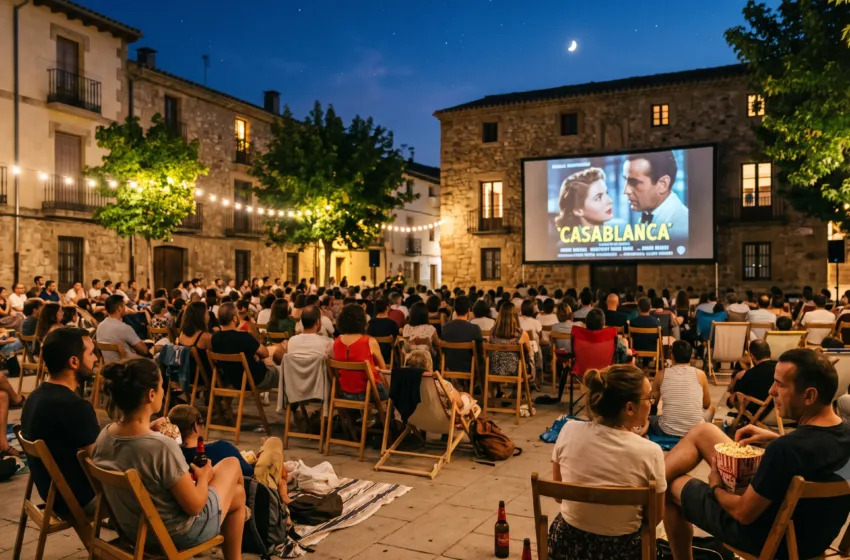 EL CINE DE VERANO REGRESA A ASTILLERO Y GUARNIZO CON CUATRO PROYECCIONES AL AIRE LIBRE