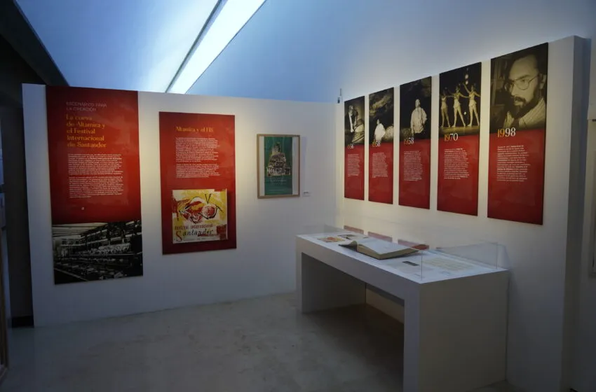 El Museo de Altamira celebra los 75 años del Festival Internacional de Santander con una exposición sobre su historia compartida
