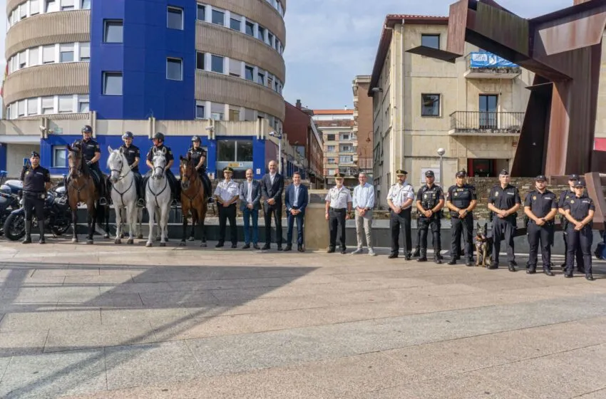 Torrelavega reforzará la seguridad durante las Fiestas de La Patrona con Caballería, drones, helicóptero y guías caninos
