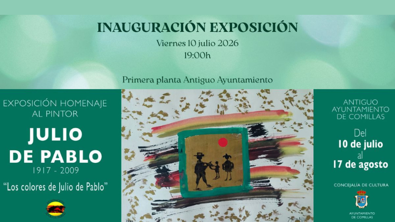 Noticias de Cantabria | El Cántabro | Comillas redescubre la obra de Julio de Pablo en una gran exposición dedicada al maestro del color