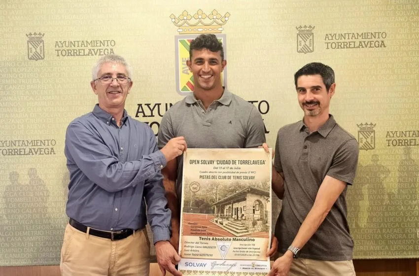 Noticias de Cantabria | El Cántabro | Presentado el V Open Solvay Ciudad de Torrelavega, que se disputará del 13 al 19 de julio