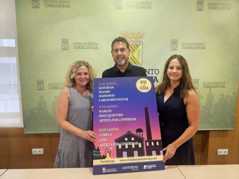 Noticias de Cantabria | El Cántabro | Vive la Feria celebra su séptima edición con Camela, Marlon, Íñigo Quintero, Coti y grandes nombres de los 90