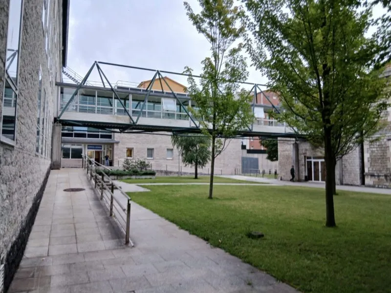 Imagen de la instalación en el complejo judicial de Las Salesas (Foto: Gobierno de Cantabria)