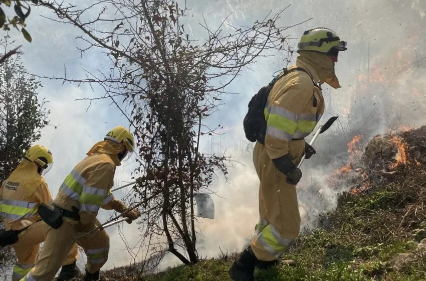 Cantabria ofrece al Estado 21 bomberos forestales, 10 agentes del medio natural y dos coordinadores de extinción para colaborar en los incendios de Madrid y Ávila