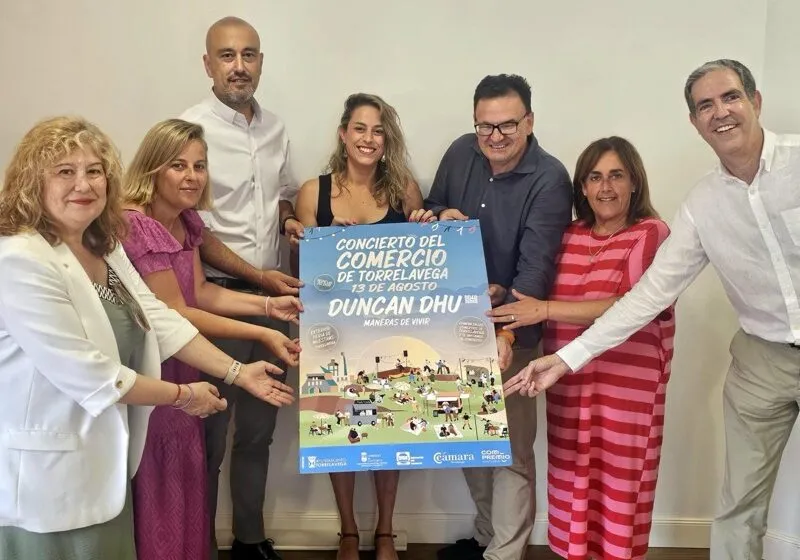  Gobierno, Ayuntamiento y Cámara de Comercio lanzan la campaña de dinamización ‘El concierto del comercio de Torrelavega’