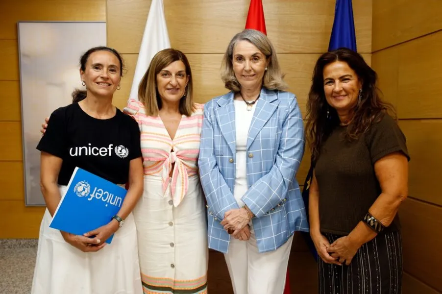 De izquierda a derecha, Cubría, Buruaga, Espinosa y Gómez del Río (FOTO: Lara Revilla)