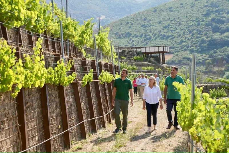 La consejera visita Sierra del Oso. (Foto: Nacho Romero).
