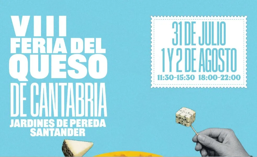 Noticias de Cantabria | El Cántabro | Los Jardines de Pereda reunirán este fin de semana a 14 queserías en la VIII Feria del Queso