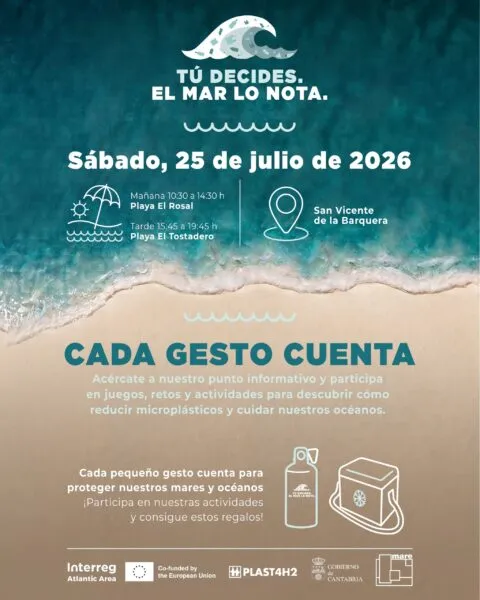 Noticias de Cantabria | El Cántabro | Las playas de San Vicente acogerán una campaña de concienciación sobre los residuos plásticos