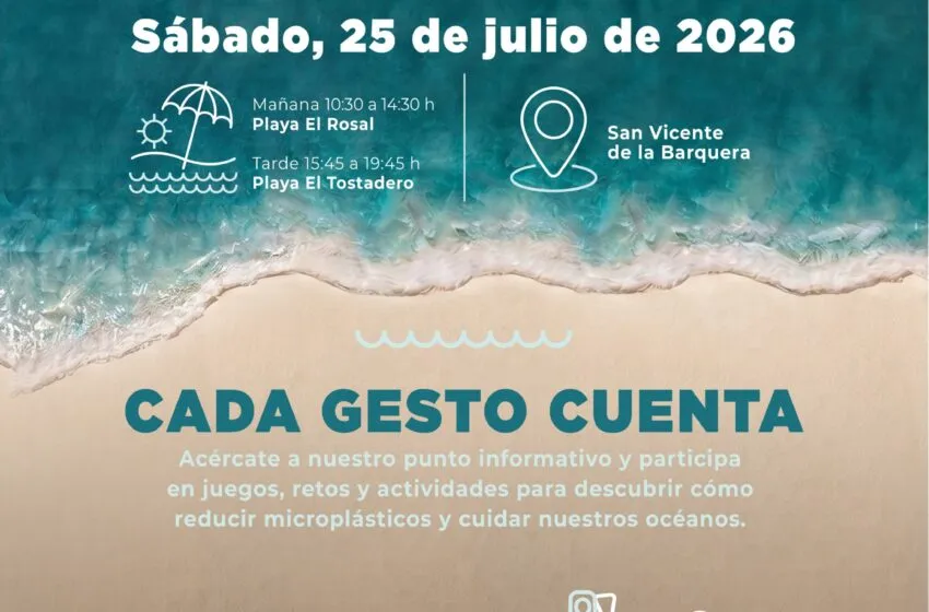 Noticias de Cantabria | El Cántabro | Las playas de San Vicente acogerán una campaña de concienciación sobre los residuos plásticos