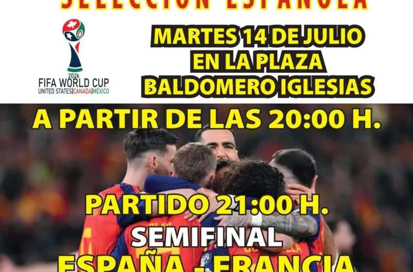 Noticias de Cantabria | El Cántabro | Torrelavega volverá a instalar una pantalla gigante para animar a España en la semifinal del Mundial