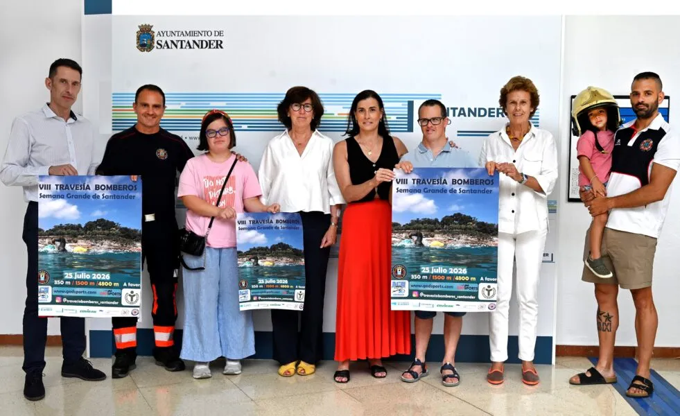 Noticias de Cantabria | El Cántabro | Santander acogerá el 25 de julio la VIII Travesía a Nado Bomberos ‘Semana Grande’
