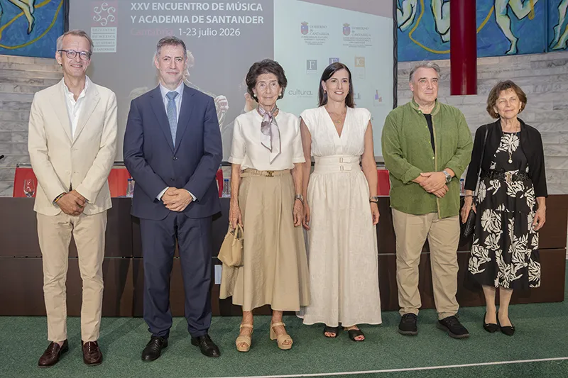 Asistentes a la presentación de la 25 edición del Encuentro de Música y Academia. (Foto: Enma Portillo)