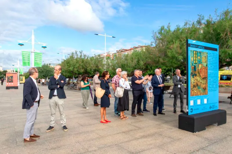 Pie de foto: La exposición recibió la visita de más de 57.000 personas en el Paseo Marítimo de Santander (Foto: Oficina de Comunicación)