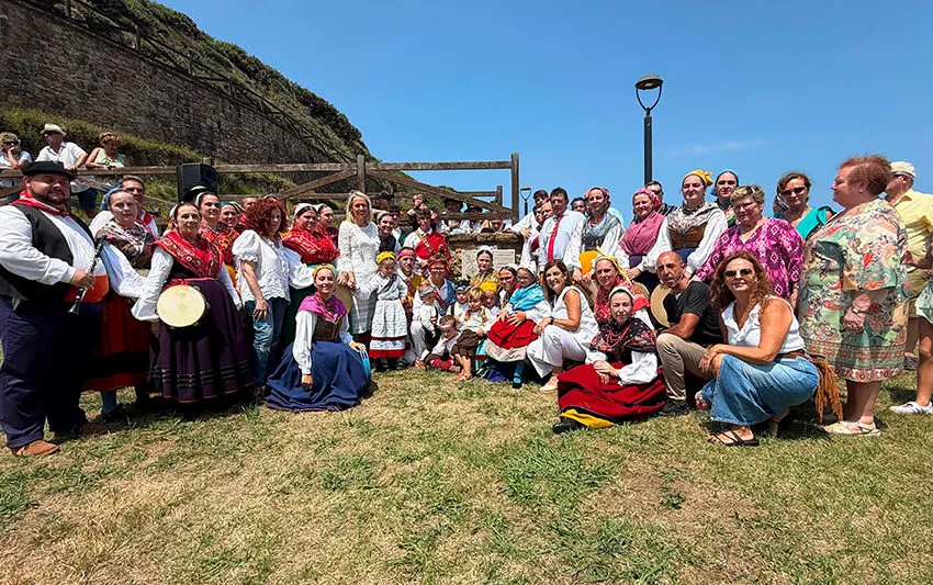 María José Sáenz de Buruaga participa en Ubiarco en la fiesta patronal de Santa Justa ‘La Chica’