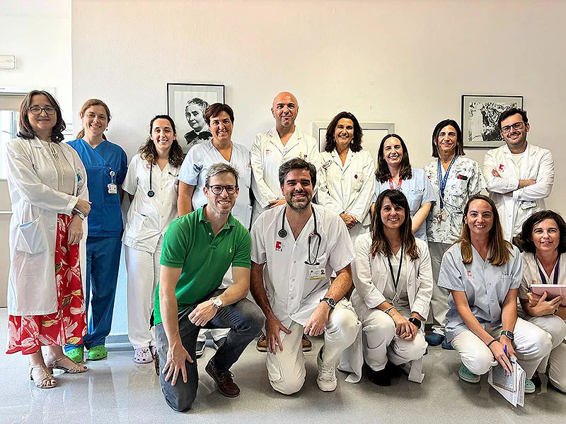 Imagen del equipo multidisciplinar de Valdecilla, implicado en la activación del Código Trauma pediátrico (Foto: Gobierno de Cantabria)