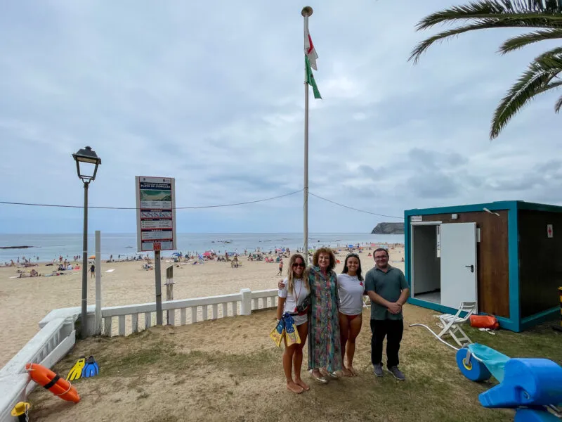 Noticias de Cantabria | El Cántabro | Comillas pone en valor la labor del servicio de socorrismo de Cruz Roja en el arenal del municipio 