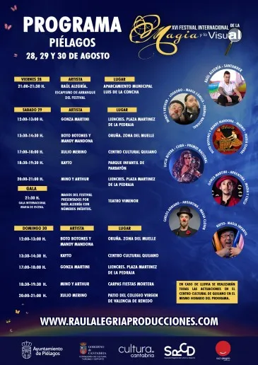 Noticias de Cantabria | El Cántabro | Piélagos, sede este próximo fin de semana de la XVI edición del Festival internacional de la magia y lo visual